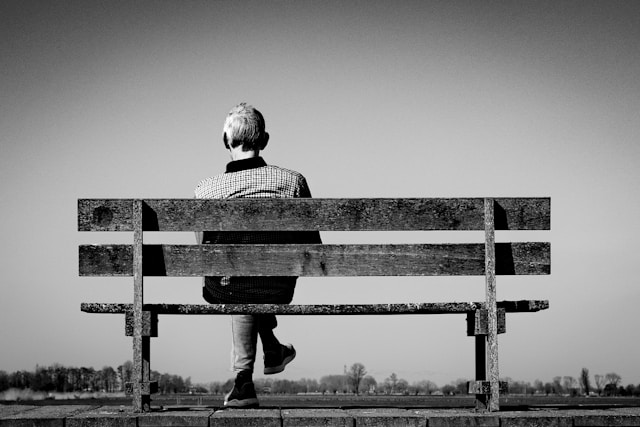 A person listening with warmth